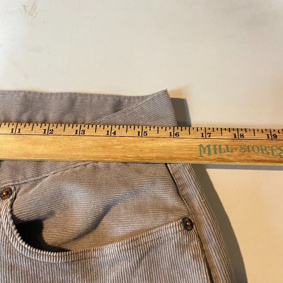 Todd Synder Men 32x30 Corduroy Pants Slim Fit Leg Slate Gray Casual Everyday - Picture 9 of 12